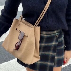 8 Other Reasons Tan Shoulder Bag